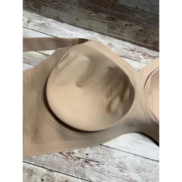 VertVie Grace T-Shirt Jelly Bra Neutral Leopard 38D Wireless Full Coverage NWT - Image 6