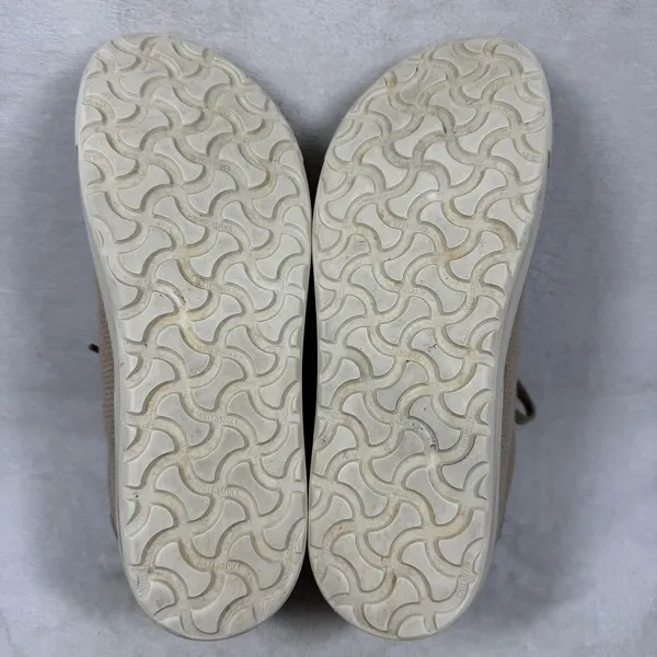 Birkenstock Bend Low Canvas Suede Sneakers Sandcastle Beige Tan 40 L9 M7 1031‎ - Image 11