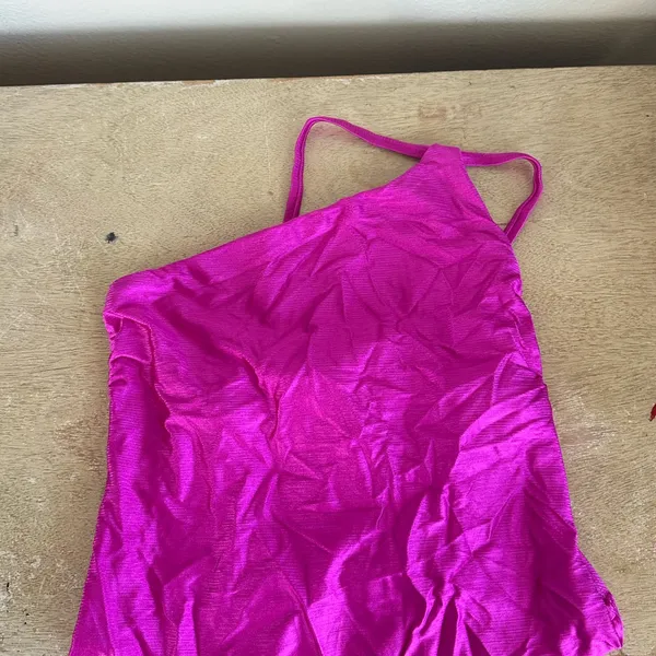 Anthropologie Shiny One Shoulder One Piece Swimsuit - Image 10