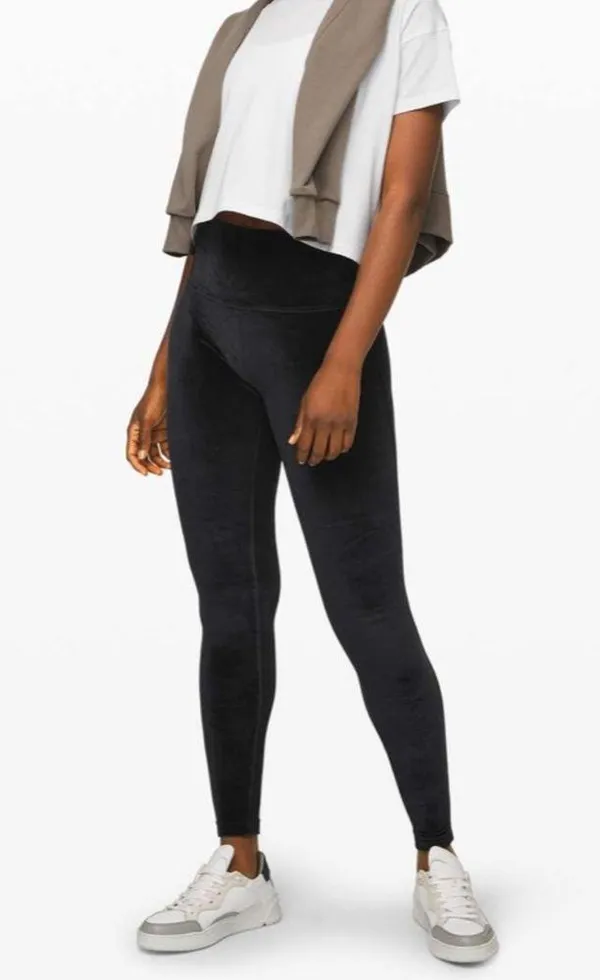 Lululemon 4 Wunder Lounge High-Rise Tight 28" *Velvet Black - Image 3