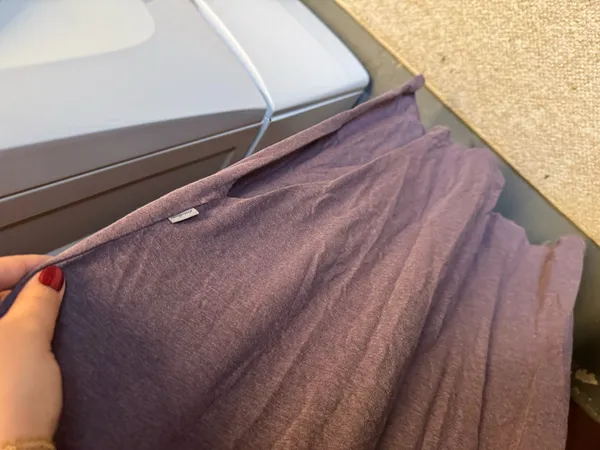 Light purple Eddie Bauer cotton dress - Image 3