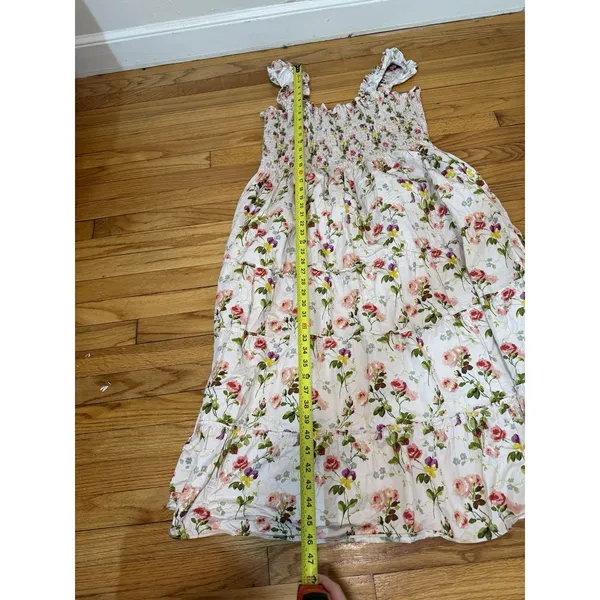 Hill House Home Pink Floral‎ Midi Dress Size 4X XXXXL - Image 7