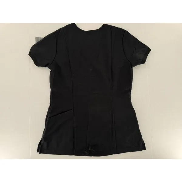 Greys Anatomy Scrub Top Size Small Love V-Neck 4 Pocket Zipper - Image 12