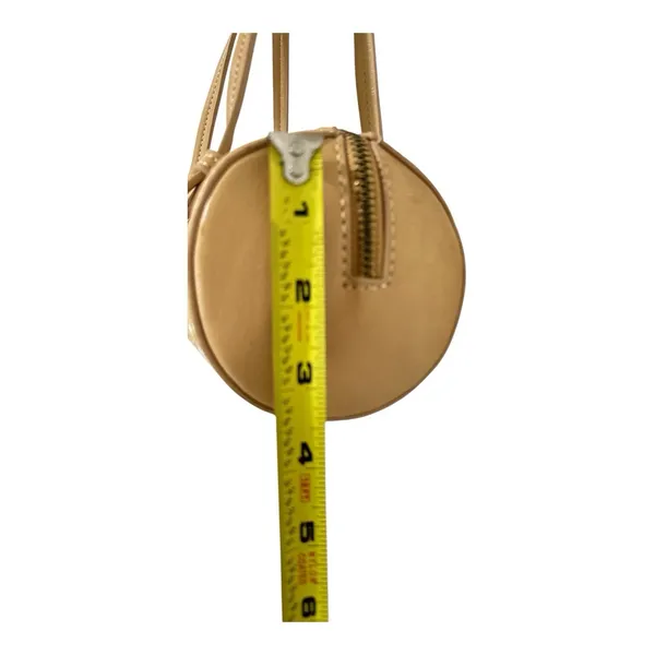 by Anthropologie Tan cylindrical/barrel design Handbag Tan / Warm Camel - Image 10