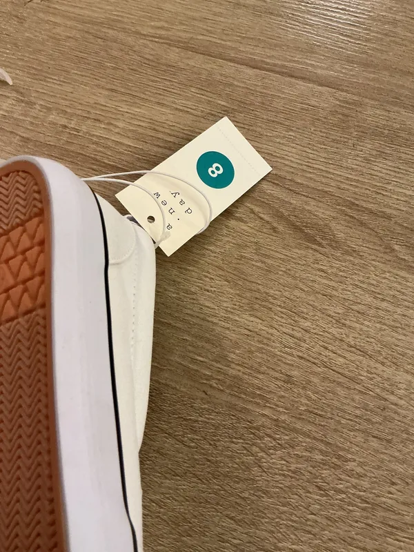 A New Day Canvas Sneakers White - Image 5