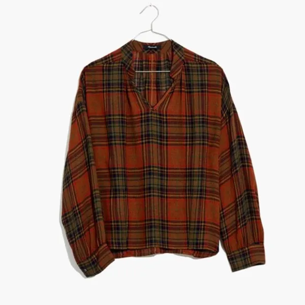 Madewell Highroad Popover Shirt in Brentford Plaid - Image 7