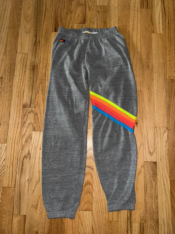 Aviator Nation Chevron Sweatpants Small - Image 3
