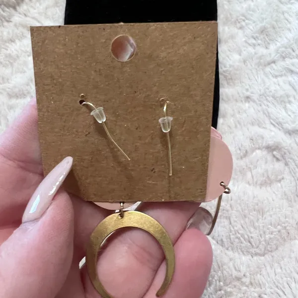 Homemade blush earrings - Image 2