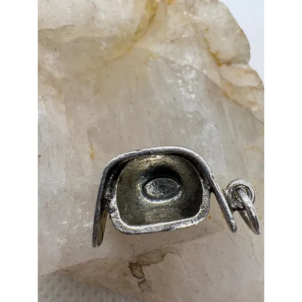Vintage Sterling Silver Nurse Hat Charm Pendant 925 Medical Nursing Jewelry 2.3g - Image 4
