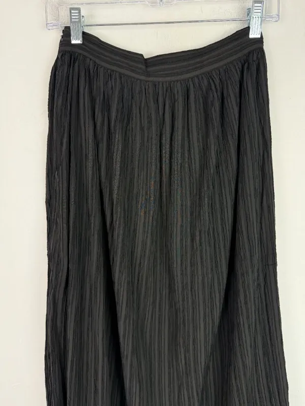 NWT Lulus Midsummer Memories Black Mid-Rise Maxi Skirt Size Small S NEW - Image 9