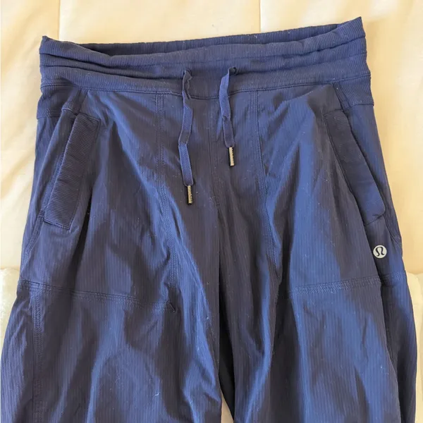 Lululemon Navy Blue dance studio cropped pants - Image 2