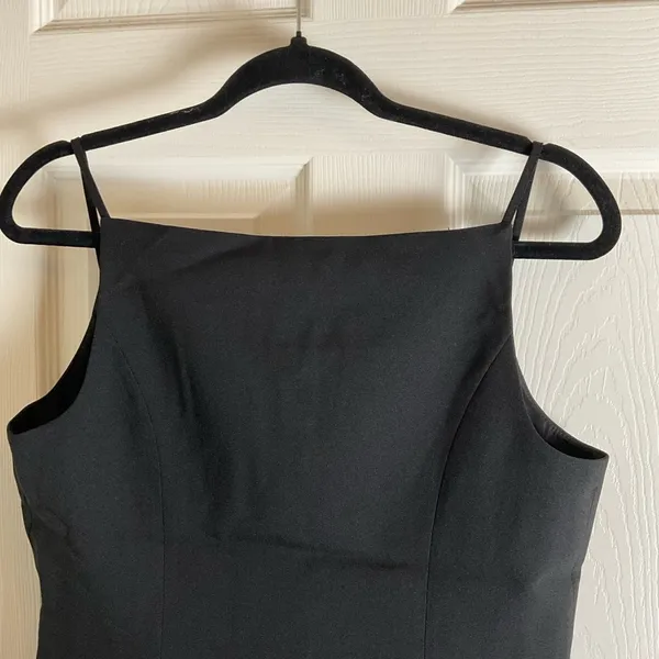 NWT Vanwell London Tailored Button-Down Vest Top - Black Size S - Image 7
