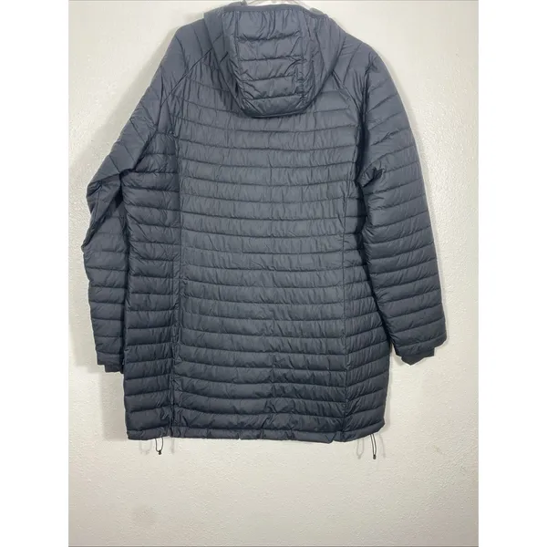 Columbia Women's White Out Mid Omni-Heat long black parka with hood size 1X NWT - Image 6