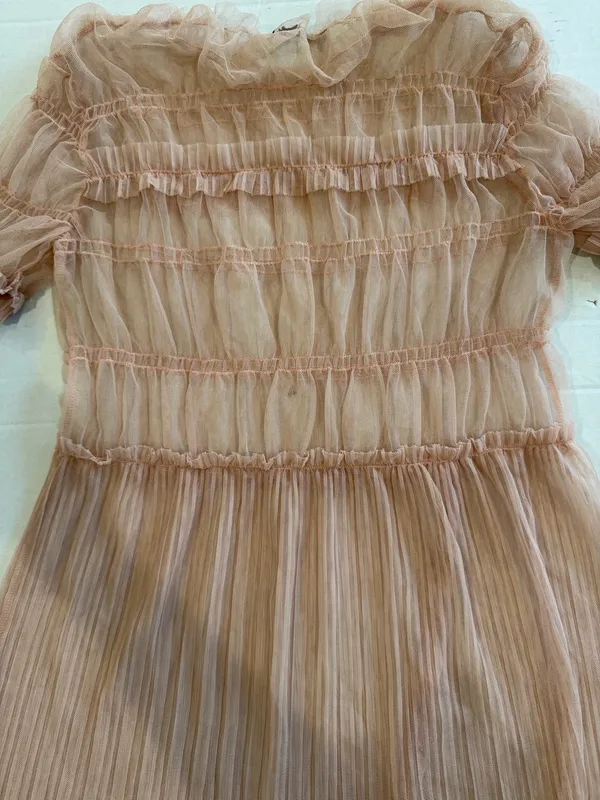 Topshop sheer pink tulle dress - Image 6