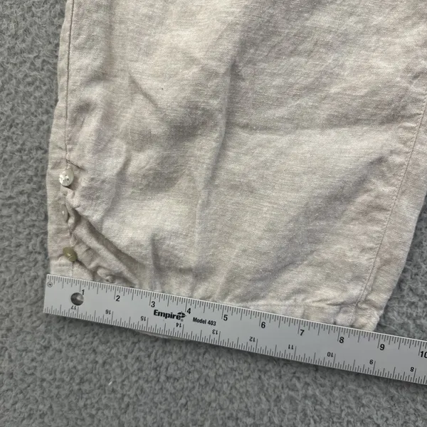 Habitat Clothes To Live In Wide Leg Pants Linen Cotton Lagenlook Women's Medium - Image 9