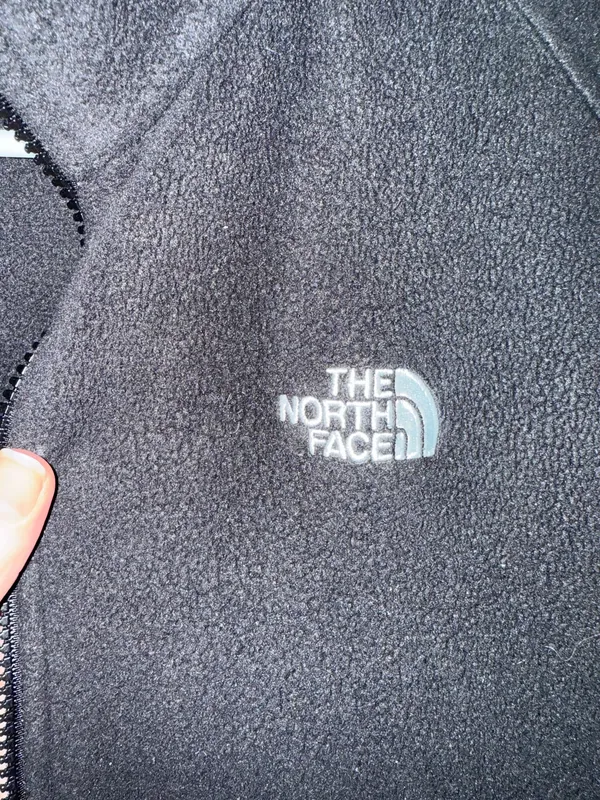 The North Face Fleece Women’s Jacket Full-Zip Black - Image 3