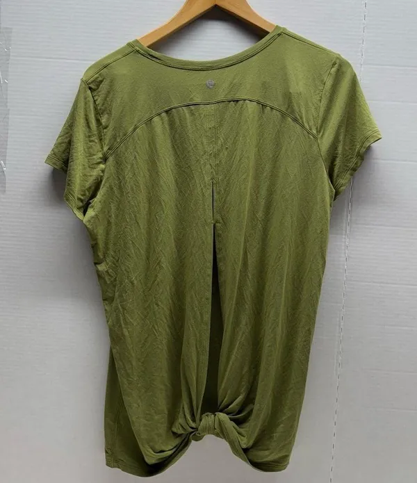 Lululemon Open Up Tie Back Tee - Image 3