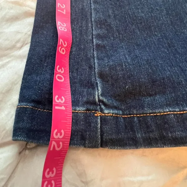 Bebe Vintage Y2K Low Rise boot cut Indigo jeans with belt buckle closure EUC - Image 5