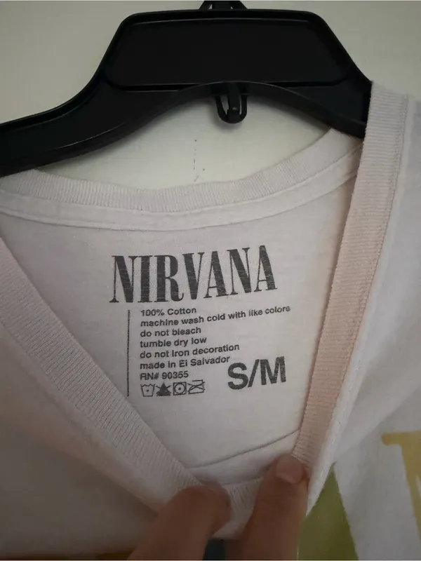 Urban Outfitters Nirvana Oversized band Graphic Tee - Image 4