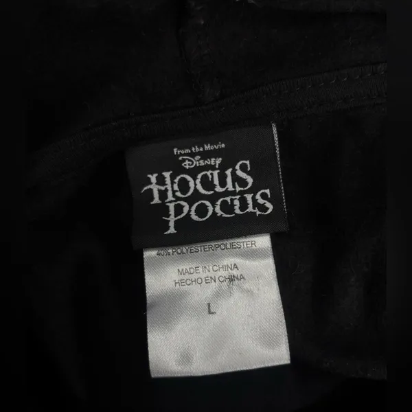 DISNEY HOCUS POCUS Women’s Long Sleeve Halloween Hoodie - Image 8