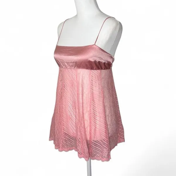 Y2K Victoria’s Secret Silk Babydoll - Image 4