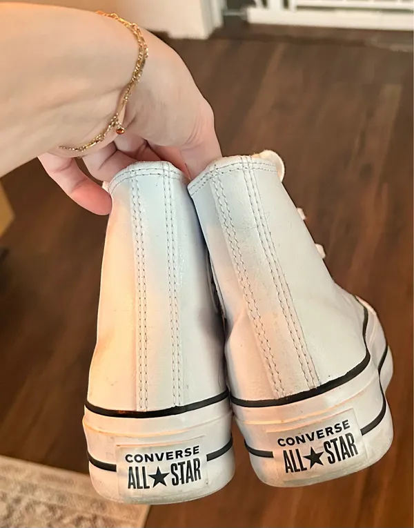 Converse High-Top White Platform - Image 3