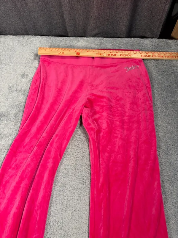 Juicy couture large Pink Velour sweatpants - Image 4