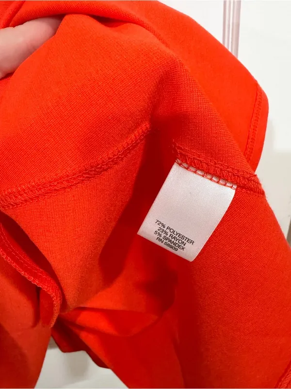 Gianni Bini Bright Red Short Sleeve Dress​ - Image 4