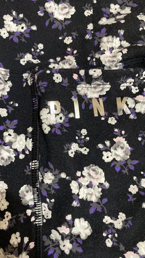 Victoria's Secret PINK Ultimate Leggings, Floral, L - Image 4