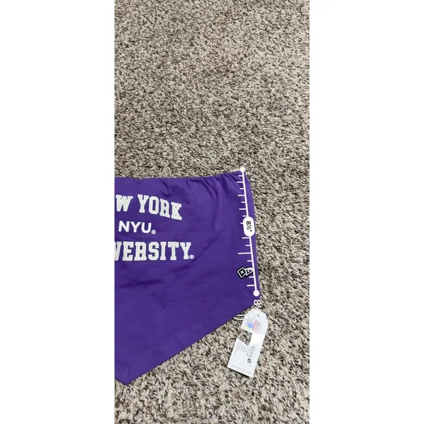 Hype and Vice NYU New York University Bandana Tube Top Purple XL NEW - Image 6
