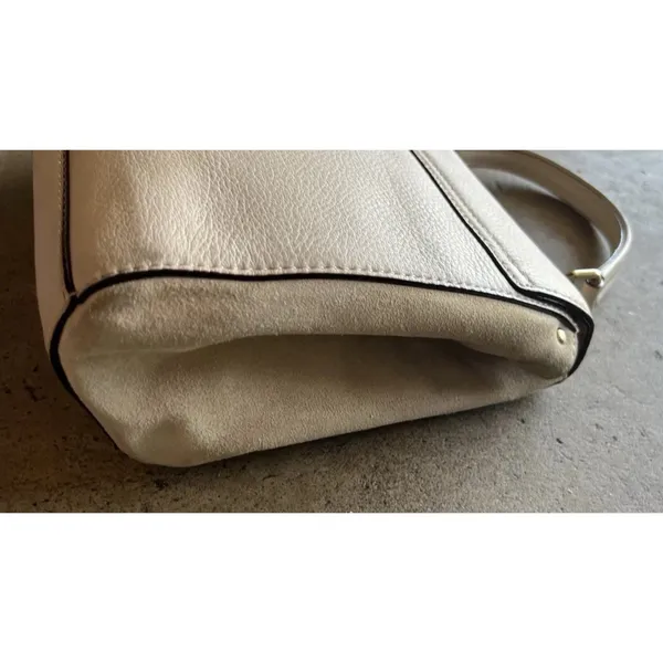 Kate Spade New York MAGNOLIA PARK LARGE LAUREL Tote Leather Bag Purse Cream - Image 11