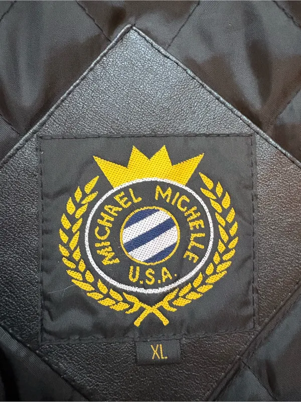 Michael Michelle Women’s Black Genuine Leather Longline Jacket Coat XL - Image 3