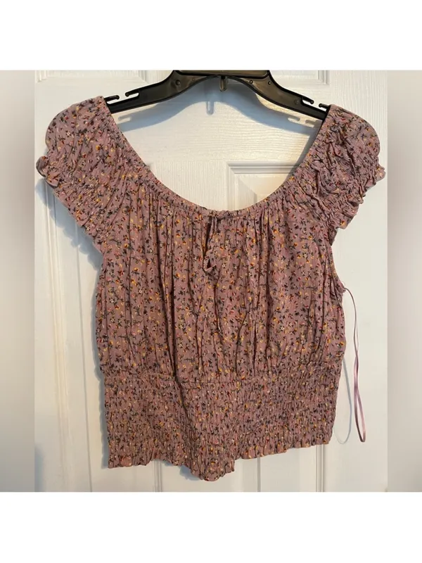 Hippie Rose Floral 2-Piece Set – Size Medium, NWOT boho western Nashville vibes - Image 5
