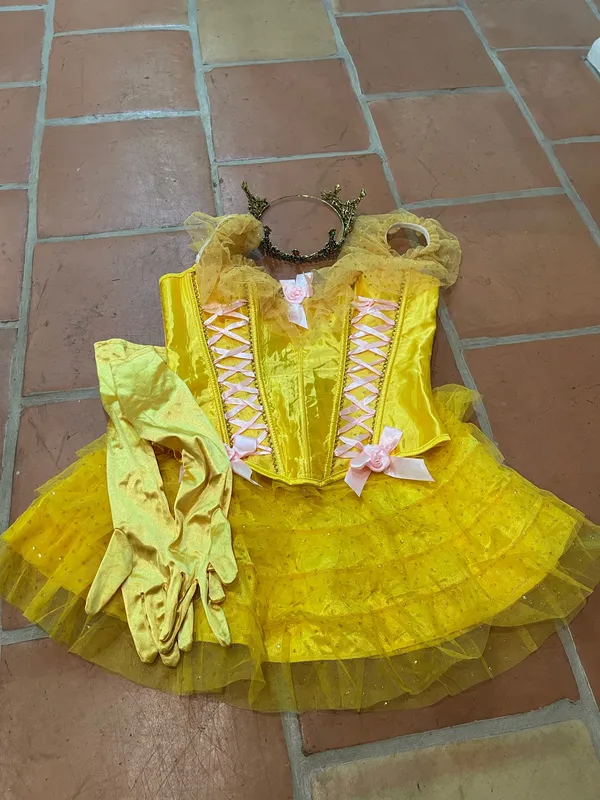Belle costume Yellow Size M - Image 3