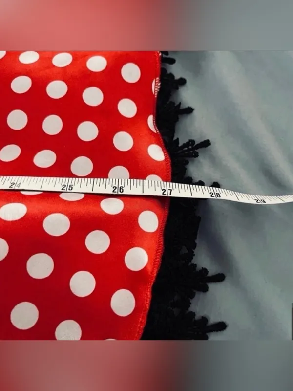 Minnie Mouse Sexy Halloween Costume Dress Only Small - Image 8