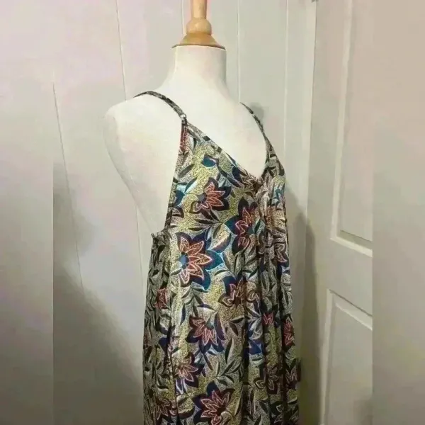 BISHOP +‎ YOUNG SAINT MARTIN HALTER MIDI SATIN FLORAL DRESS Size Small $108 - Image 7