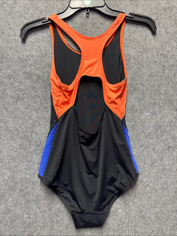 Beautikini Period Swimwear One Piece Leakproof Athletic Racerback Swimsuit - Image 2