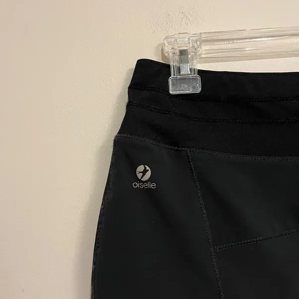 Oiselle Roga Skort Shorts Black Size 6 Running Golf Tennis Pickleball Athleisure - Image 4