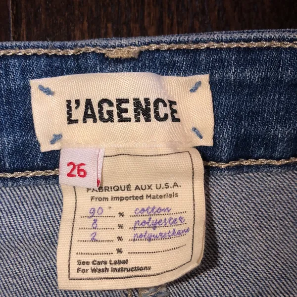 L’agence jeans size 26 - Image 3