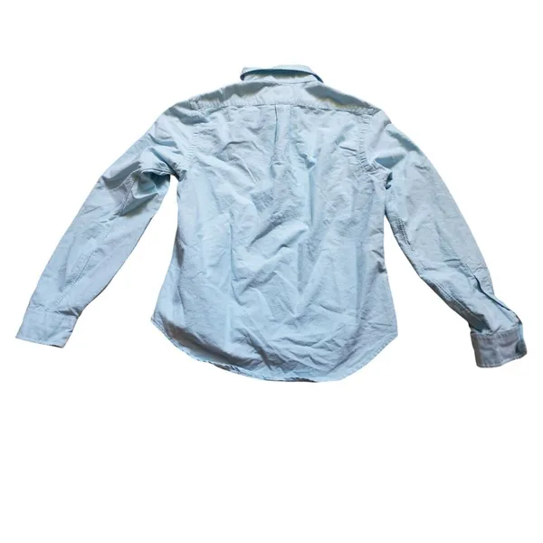 Polo Ralph Lauren Shirt Women Small Petite Paris 2024 Olympics Button Down Blue - Image 7