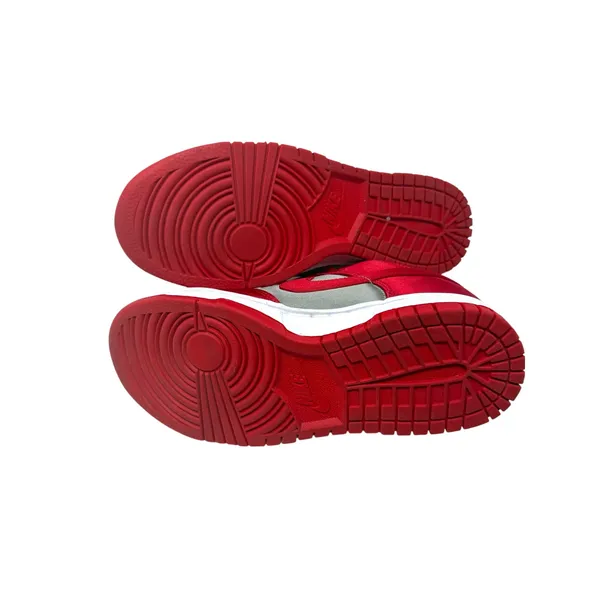 Nike Dunk Low UNLV Satin Varsity Red Metallic Silver Sneakers Women's Size 7 - Image 8