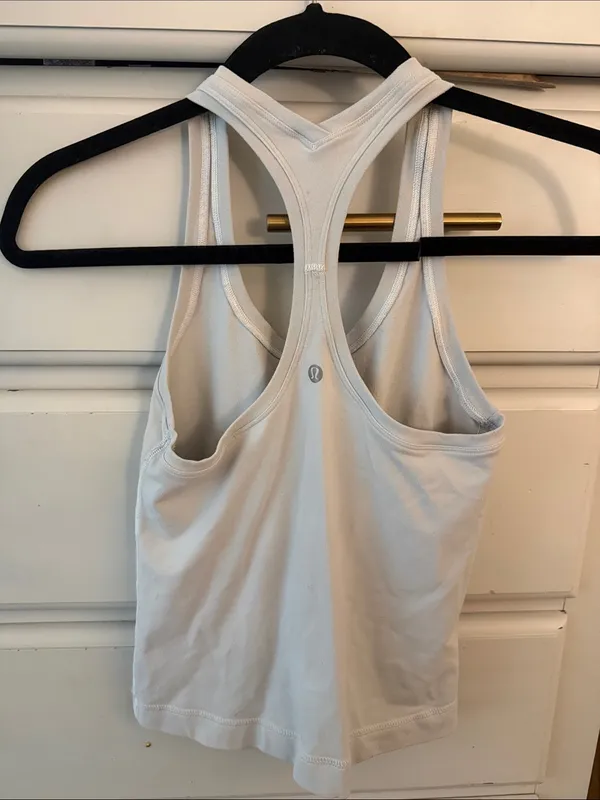 lululemon athletica White Racerback Tank - Image 2