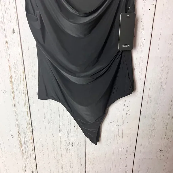 Saints 21 Women's One Strap Black Body Suit Sz XL - Image 3