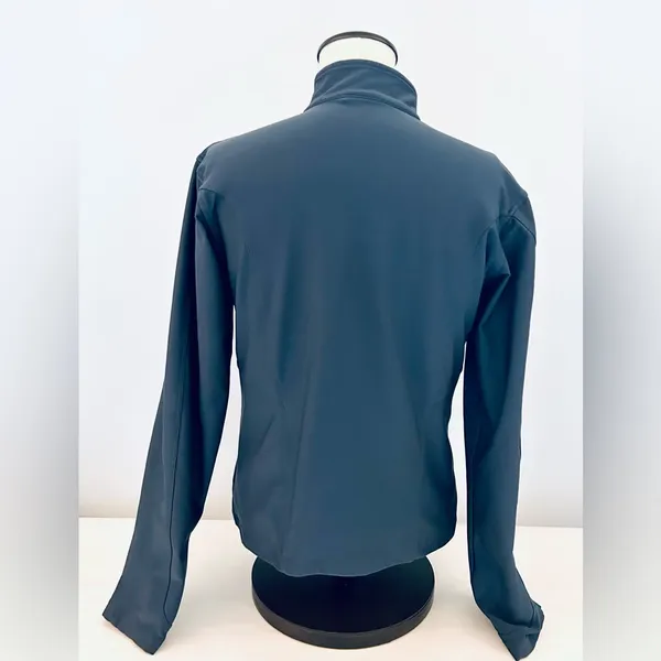 Nike Vintage Dri-Fit Full Zip Grey Jacket size Medium, Cropped Fit - Image 3