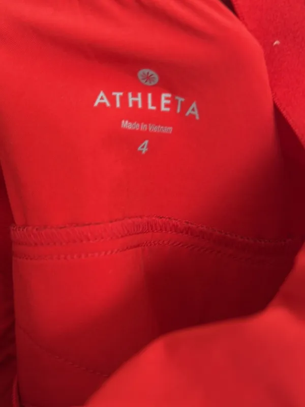 Athleta Red Strapless Dress - Image 2