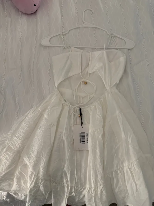 Hello Molly White Dress - Image 2