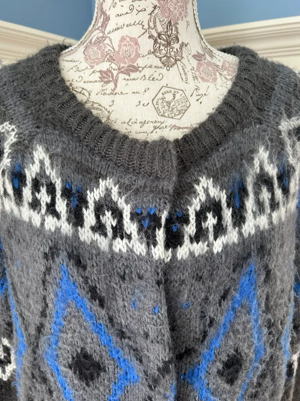 Free People Wool Blend Sweater Coat - Image 3