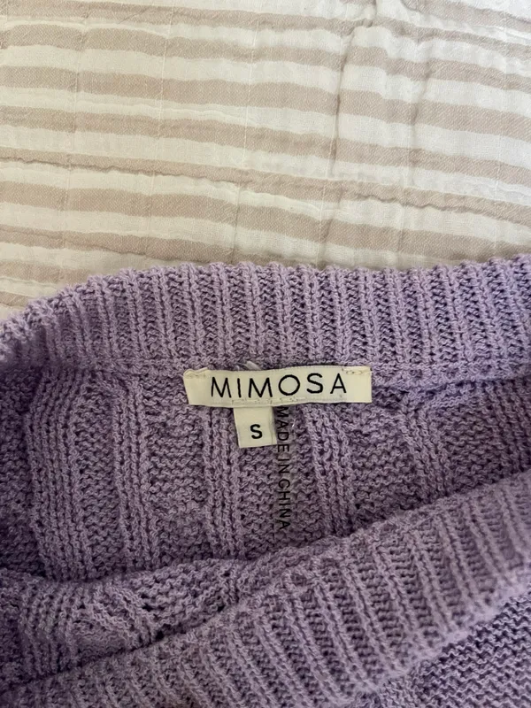 Boutique Purple Sweater Vest - Image 5