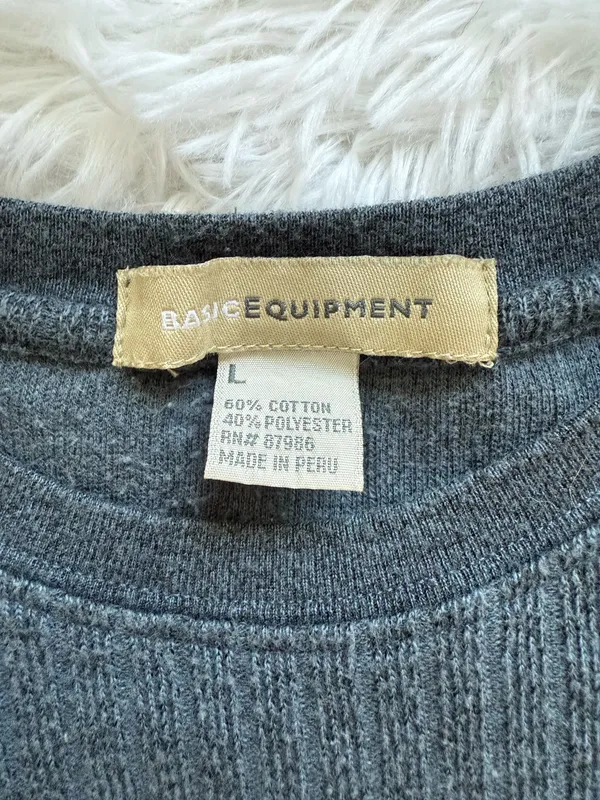 Blue oversized sweater Size L - Image 2