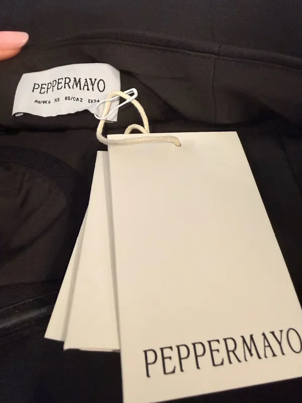 Peppermayo Dress Mini Black - Image 5